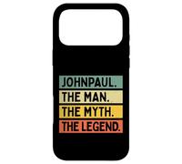Carcasa para iPhone 17 Pro MAX Johnpaul The Man The Myth The Legend Funny Personalizado