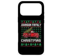 Carcasa para iPhone 17 Pro MAX Johnson Family Ugly Christmas Sweater Red Truck Funny Xmas