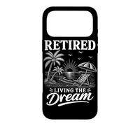 Carcasa para iPhone 17 Pro MAX Jubilado Vivir El sueño Beach Vacaciones Jubilación