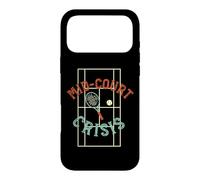 Carcasa para iPhone 17 Pro MAX Juego de Palabras de Tenis Crisis en la cancha