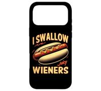 Carcasa para iPhone 17 Pro MAX Juego de Palabras Divertido con Salchichas con Forma de Trago Juicy Wieners