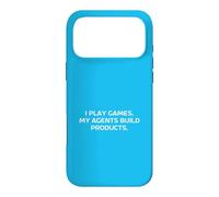 Carcasa para iPhone 17 Pro MAX Juego Juegos Mis Agentes Construir Productos Jugadores Hackathons Meme