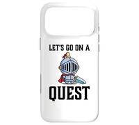 Carcasa para iPhone 17 Pro MAX Jugador RPG Let's Go On A Quest Knight Warrior Player