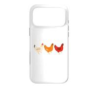 Carcasa para iPhone 17 Pro MAX Juguetes de Pollo para Coop Juguete de Pollo de Goma Traeger Pollo Rub