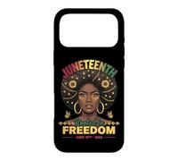 Carcasa para iPhone 17 Pro MAX Juneteenth arraigado en la Libertad Junio de 1865 Black History Women's