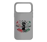 Carcasa para iPhone 17 Pro MAX Juneteenth Freedom Day Emancipation Fist