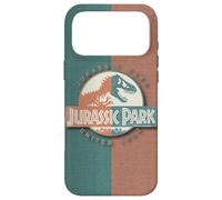 Carcasa para iPhone 17 Pro MAX Jurassic Park Jurassic United Badge Orange and Green