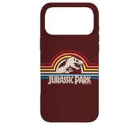 Carcasa para iPhone 17 Pro MAX Jurassic Park Pop Stripe Rex Silhouette Classic Logo