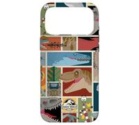 Carcasa para iPhone 17 Pro MAX Jurassic World Classified Creatures Postcard All Over Print