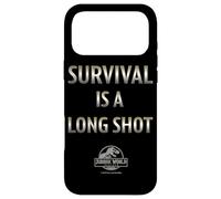 Carcasa para iPhone 17 Pro MAX Jurassic World Rebirth Survival Is A Long Shot Quote