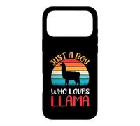 Carcasa para iPhone 17 Pro MAX Just A Boy Who Loves Llama