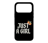Carcasa para iPhone 17 Pro MAX Just A Girl Gothic Typography Design