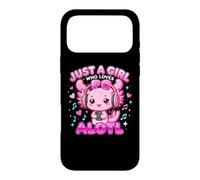 Carcasa para iPhone 17 Pro MAX Just a Girl Who Loves K-Pop Axolotl Women K-Pop Music