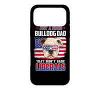 Carcasa para iPhone 17 Pro MAX Just A Proud Bulldog Dad Merica Dog Patriotic 4th of July