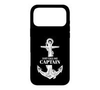 Carcasa para iPhone 17 Pro MAX Just Call Me Captain Funny Boat Owner Dad Men Father Day