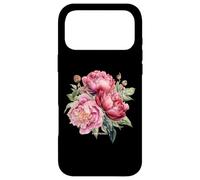 Carcasa para iPhone 17 Pro MAX Just Pretty Acuarela exuberante peonías Rosas
