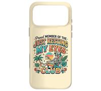 Carcasa para iPhone 17 Pro MAX Just Resting My Eyes Club Coffee Lover Funny Beach Vacaciones