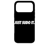 Carcasa para iPhone 17 Pro MAX Just Sudo It: Coding Humor & Nerd Pride Ropa Estilo Sudo