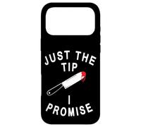 Carcasa para iPhone 17 Pro MAX Just The Tip I Promise Funny Halloween Dichos