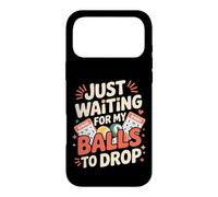 Carcasa para iPhone 17 Pro MAX Just Waiting For My Balls To Drop Bingo Hobby Game -