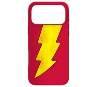 Carcasa para iPhone 17 Pro MAX Justice League Shazam! Logo Distressed