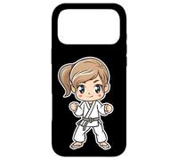 Carcasa para iPhone 17 Pro MAX Karate Girl Comic Style Karateka Sports