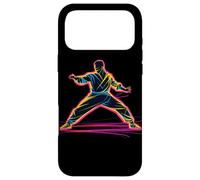 Carcasa para iPhone 17 Pro MAX Karateka Steamwave Art Escuela de Karate Niños