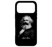 Carcasa para iPhone 17 Pro MAX Karl Marx Retrato Socialismo Teoría Política Icono