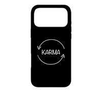 Carcasa para iPhone 17 Pro MAX Karma What Runs Around Comes Around Funny Karma