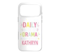 Carcasa para iPhone 17 Pro MAX Kathryn Personalized Name Funny Cute Custom Kathryn Name
