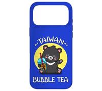 Carcasa para iPhone 17 Pro MAX Kawaii Boba Bubble Milk Tea Lover Formosa Bear Taiwan Travel