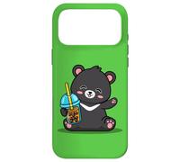 Carcasa para iPhone 17 Pro MAX Kawaii Bubble Boba Milk Tea Formosa Bear Taiwan Travel