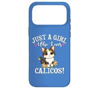 Carcasa para iPhone 17 Pro MAX Kawaii Girl Who Loves Calico Cat Lover