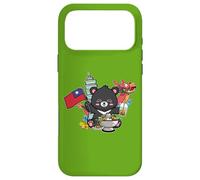 Carcasa para iPhone 17 Pro MAX Kawaii Hot Pot Boba Bear Taiwan Flag Travel