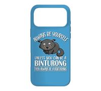 Carcasa para iPhone 17 Pro MAX Kawaii Kids Girls Boys Always Be Yourself Binturong Lover