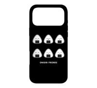 Carcasa para iPhone 17 Pro MAX Kawaii Onigiri Friends Cute Japanese Rice Ball Personajes