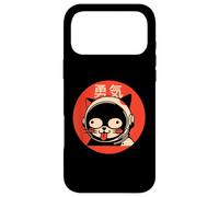 Carcasa para iPhone 17 Pro MAX Kawaii Space, Cat Astronaut Retro Japanese Courage Design