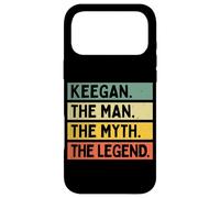 Carcasa para iPhone 17 Pro MAX Keegan The Man The Myth The Legend - Cita Personalizada Divertida