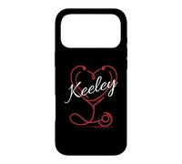Carcasa para iPhone 17 Pro MAX Keeley A Nurse Gift Cute Doctor Designer Personalized Nurse