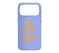 Carcasa para iPhone 17 Pro MAX Keep Calm and Give Me Candy Halloween Humor