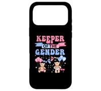 Carcasa para iPhone 17 Pro MAX Keeper of The Gender Reveal Baby Bear Globos Rosa O Azul