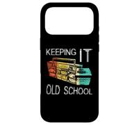 Carcasa para iPhone 17 Pro MAX Keeping It Old School - Retro Boombox 80s 90s Hip Hop Music