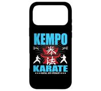 Carcasa para iPhone 17 Pro MAX Kempo Karate con Karateka; Kanji y Kominka