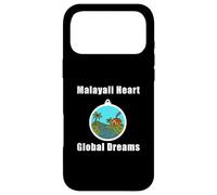 Carcasa para iPhone 17 Pro MAX Keralite Malayali corazón sueños globales Kerala Campo