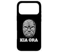 Carcasa para iPhone 17 Pro MAX Kia Ora Maori Mask Nueva Zelanda Kiwi Land Aotearoa NZ