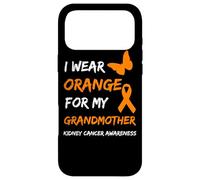 Carcasa para iPhone 17 Pro MAX Kidney Cancer I Wear Orange For My Grandmother Ribbon