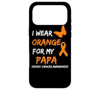 Carcasa para iPhone 17 Pro MAX Kidney Cancer I Wear Orange For My Papa Ribbon