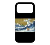Carcasa para iPhone 17 Pro MAX Kids Retro Vintage Surfing A Wave Pet Crested Gecko Lover