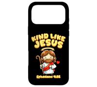 Carcasa para iPhone 17 Pro MAX Kind Like Jesus Efesians Versículo de la Biblia Cute Kid Christianity