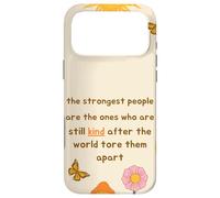 Carcasa para iPhone 17 Pro MAX Kindness Quote Kind People Are The Strongest Motivational